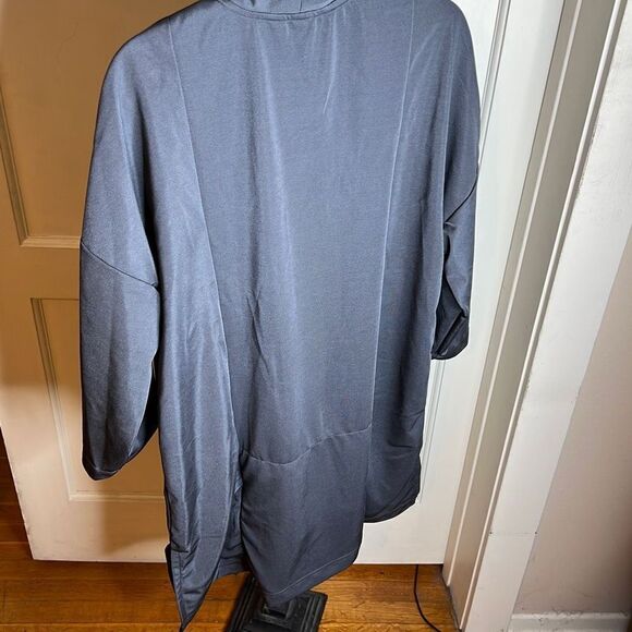 Orimei Ume Women's Packable Coat Open Front Long Sleeve Gray Casual One Size - Picture 11 of 11